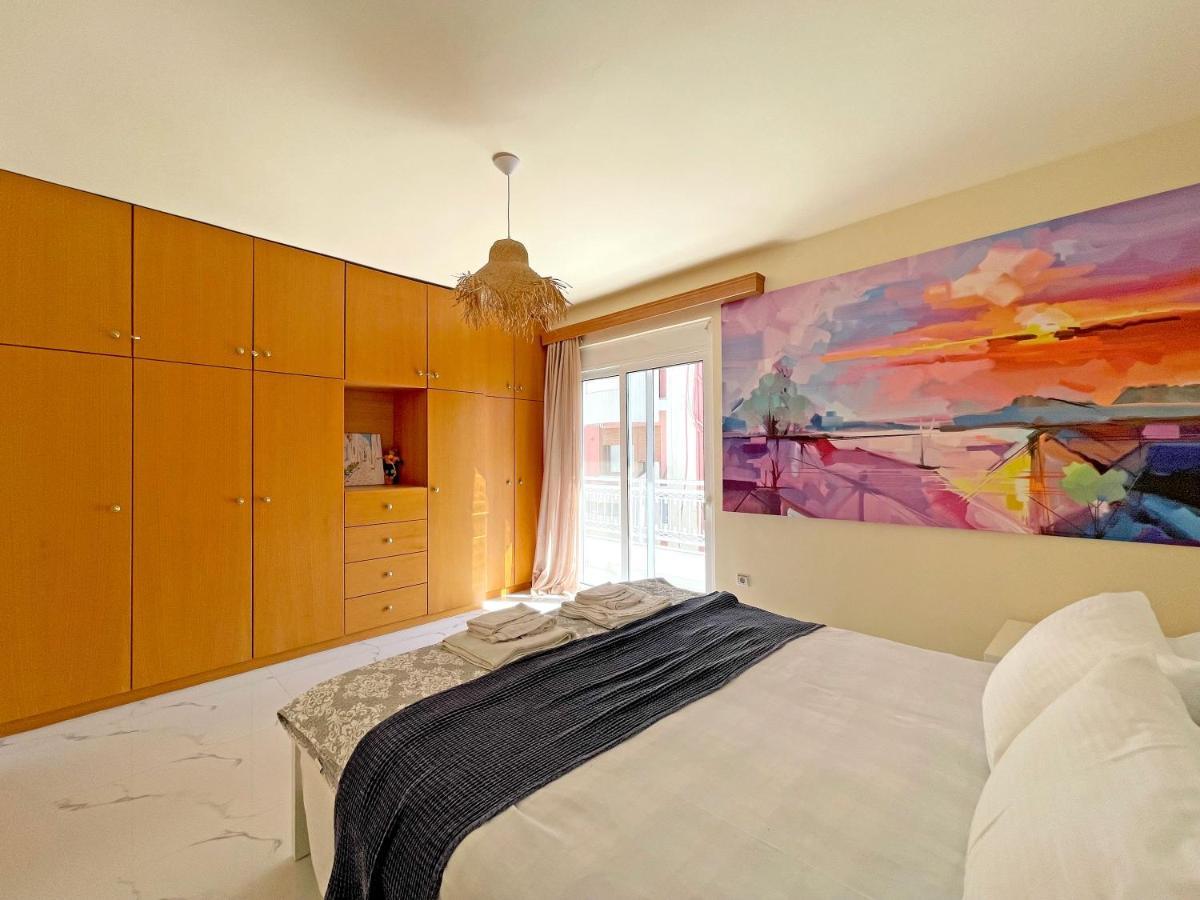 New Luxurious Apartment - 1 Minute From Elli Beach Rhodes City Kültér fotó