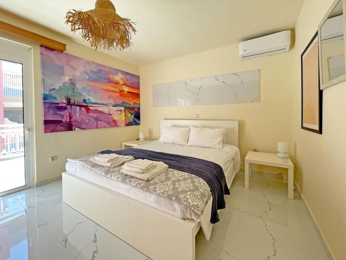 New Luxurious Apartment - 1 Minute From Elli Beach Rhodes City Kültér fotó